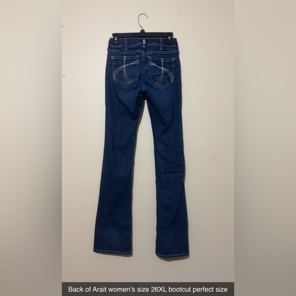 Ariat Women's Dark Blue Boot Cut Jeans